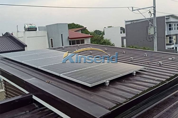 solar metal rooftop mounting