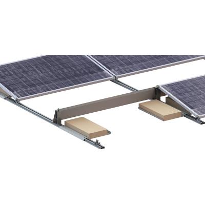 Ballastlösung Flachdachsystem-Klemmhalterung