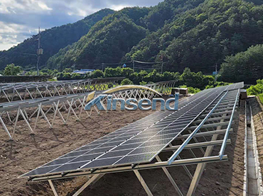 ZAM Stahl-Solarkonstruktions-Erdschraubenfundament