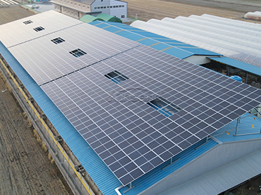 Dachmontagesystem aus Metall