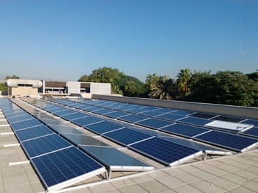 Kinsend Detaildesign des Flachdach-Montagesystems
