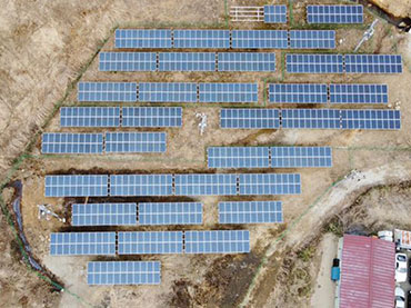 Erdungsmontagesystem 136 kW