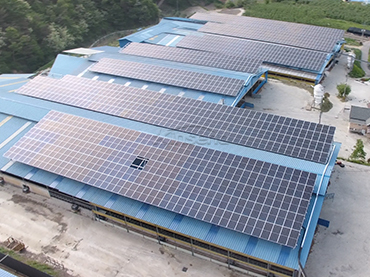 Metalldachmontagesystem 128 kW, Korea