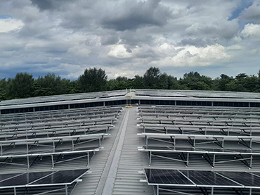Metalldach-Solarmontagesystem 3,2 MW, Singapur