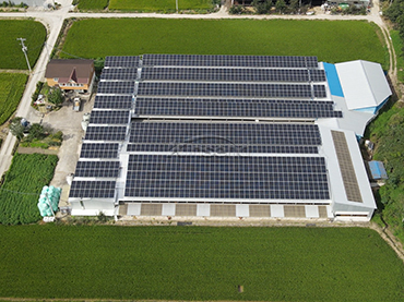 Metalldachmontagesystem 98KW, Korea