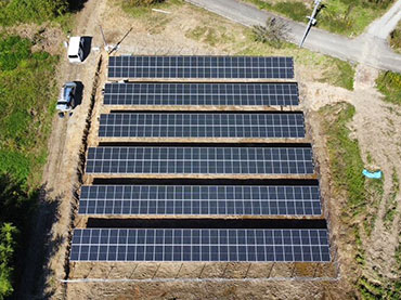 Erdungsmontagesystem 130 kW