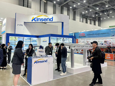 EXCO, DAEGU, KOREA GREEN ENERGY EXPO, Kinsend Stand: EAST J-270