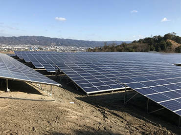 Installationsschema der Solarhalterung - Ground System