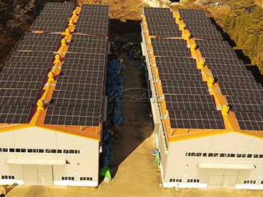 Hochdachmontagesystem aus Metall, Korea