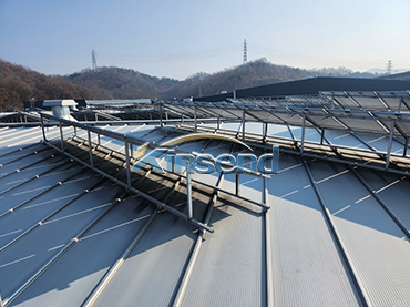 Verstellbare Dreibein-Metalldachmontagekonstruktion 500 kW