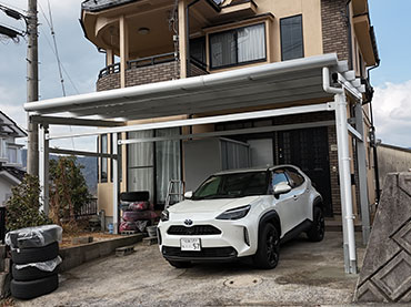 KINSEND Fertiger Aluminium wasserdichtes Carport Photovoltaiksystem