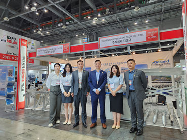 KOREA EXPO SOLAR 2023, Kinsend-Stand: H6 und H7