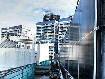 Solarstruktur-Wandmontagelösung